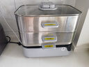 美的（Midea）蒸魔方多功能家用電蒸鍋 燉蒸涮煮一體3層 大容量 不銹鋼可拆洗 自動斷電2025新品 ZGS352302 曬單實拍圖
