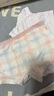 尼多熊兒童純棉內(nèi)褲女寶寶平角短褲女孩中大童四角褲頭不夾PP4條裝 曬單實(shí)拍圖
