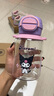 杯具熊（BEDDYBEAR）雙飲兒童水杯耐高溫塑料杯便攜大容量學(xué)生吸管杯子680ML酷洛米 曬單實拍圖