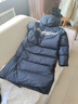 坦博爾羽絨服男女同款連帽長款鵝絨運(yùn)動戶外滑雪外套550879A 黑色 170 曬單實(shí)拍圖