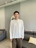 gxg.jeans男裝 多色口袋設計純棉寬松圓領(lǐng)長(cháng)袖T恤男 25年秋新品 白色 預售9月22日發(fā) L (175) 曬單實(shí)拍圖