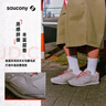 Saucony索康尼2025新款TRAINER 80X情侶復(fù)古休閑跑鞋NIKO AND聯(lián)名運(yùn)動(dòng)鞋 灰 37 曬單實(shí)拍圖