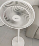 美的（Midea）電風(fēng)扇家用7葉落地扇搖頭電風(fēng)扇循臥室宿舍輕音風(fēng)扇臺(tái)式桌面小型風(fēng)扇臺(tái)地兩用升級(jí)款 白色丨7葉臺(tái)地兩用 曬單實(shí)拍圖