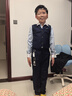 羅蒙兒童西裝男童禮服花童馬甲套裝主持人婚禮鋼琴畢業(yè)表演 藏青 150 曬單實(shí)拍圖