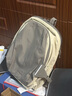 BAGSMART雙肩包輕行背包男女多功能通勤大容量出差書包大學(xué)生電腦包旅行包 灰色（可容納15.6英寸筆記本） 曬單實(shí)拍圖