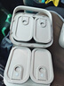 小熊（Bear）電熱飯盒 加熱飯盒 保溫飯盒可加熱 熱飯神器 便捷式可蒸煮低音恒溫不粘內(nèi)膽分隔飯盒DFH-A16Z7 曬單實(shí)拍圖