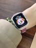 適用于蘋果手表表帶applewatch9876543iwatchS10高端真皮表帶男女 粉色 38/40/41/42mm（小表盤） 曬單實拍圖