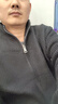 班尼路（Baleno）男士針織衫秋冬季加厚休閑保暖雙頭拉鏈毛衣男外套寬松線(xiàn)衣打底衫 曬單實(shí)拍圖