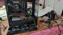 瓦爾基里（VALKYRIE）VK03-M BLACK 黑色 M-ATX 游戲電腦臺式機箱 支持360水冷 6.2吋觸摸屏 曲面玻璃270°海景房 曬單實(shí)拍圖