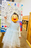 栢啟歆兒童公主頭紗小女孩立體亮鉆皇冠發(fā)卡寶寶頂夾生日拍照紗紗頭飾品 兒童公主頭紗 曬單實(shí)拍圖