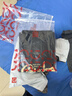 400g重磅純棉短袖長(cháng)袖男女T恤純色厚實(shí)不透百搭寬松半袖打底衫QY 暗夜黑 XL 建議160-180斤 曬單實(shí)拍圖