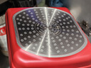 特福（Tefal）玉子燒鍋厚蛋燒煎鍋方形平底鍋不粘鍋煎蛋鍋有鈦早餐鍋佳溫紅心 曬單實(shí)拍圖