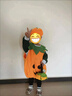 萬(wàn)圣節兒童服裝可愛(ài)南瓜服造型寶寶幼兒園cosplay演出服表演服 【兒童萬(wàn)圣節南瓜裝】 130 cm 曬單實(shí)拍圖