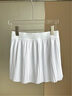 lululemon丨Varsity 女士風(fēng)琴褶高腰網(wǎng)球裙速干芯吸 LW8AKVS 白色 XS /4 曬單實(shí)拍圖