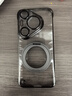 弘卓【360°旋轉(zhuǎn)支架】適用華為Pura70pro手機(jī)殼P70pro+保護(hù)套電鍍無(wú)邊框超薄磁吸透明支點(diǎn)殼 石墨黑 曬單實(shí)拍圖