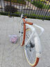 飛鴿（FLYING PIGEON）自行車(chē)成人通勤車(chē)自行車(chē)學(xué)生單車(chē)成人自行車(chē)通勤自行車(chē)女士自行車(chē) 高配奶油米|6速|(zhì)輻條輪+禮包 26寸適合160-185cm 曬單實(shí)拍圖