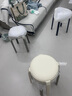 全品屋凳子家用客廳塑料凳子加厚圓凳浴室可疊放網(wǎng)紅高凳現(xiàn)代簡約餐桌凳 曬單實(shí)拍圖
