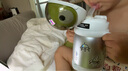 babycare鈦空杯兒童保溫杯寶寶學飲杯恐龍吸管水杯水壺不銹鋼保溫杯300ml 曬單實拍圖