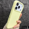 古萌適用蘋(píng)果17手機殼新款iphone17pro液態(tài)硅膠16promax相機按鍵鏡頭全包air超薄防摔15Plus保護套14軟 【奶油黃】一體按鍵全包丨真液態(tài)材質(zhì)丨SOS防摔認證 iphone 17  曬單實(shí)拍圖