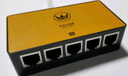 萬級（OFNPFTTH）電話分線器一分四 RJ11語音電話直通頭/分支器/延長器 1分4電話線轉(zhuǎn)接頭 1個裝1-11731 曬單實拍圖