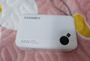 SUIDDY【國家3C認(rèn)證】充電寶20000毫安三合一便攜充電器帶插頭65W自帶線快充安卓蘋果手機(jī)筆記本可上飛機(jī) 白-頂配版【65W疾速閃充3.0】AI智能控溫 20000mAh【可上飛機(jī)高鐵】 曬單實拍圖
