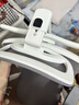 科潤(rùn)人體工學(xué)椅子護(hù)腰電腦椅家用舒適久坐電競(jìng)椅子男生可躺辦公室座椅 極白-乳膠款-定型坐墊-無(wú)擱腳 可旋轉(zhuǎn)可升降扶手 +尼龍腳 曬單實(shí)拍圖