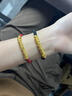 海上羅孚黃金盤(pán)纏手鏈情侶款999足金時(shí)尚手工編織手繩生日禮物送女友  禮盒 曬單實(shí)拍圖