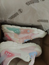大黃蜂童鞋女童網(wǎng)鞋秋款運動(dòng)鞋旋轉紐扣休閑鞋 B1123318823NW白粉紅37 曬單實(shí)拍圖