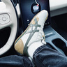 Onitsuka Tiger鬼塚虎男女鞋休閑鞋舒適透氣輕便慢跑鞋RUNSPARK 1183B480 米黃色 36 曬單實(shí)拍圖