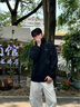 李寧運(yùn)動(dòng)風(fēng)衣外套軟殼男子25新款防潑水透氣百搭連帽夾克AFDV457 曬單實(shí)拍圖