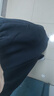 安踏（ANTA）運動(dòng)褲男春秋季新款直筒寬松休閑褲子男款青少年純棉長(cháng)褲男士衛褲 黑色（常規直筒-拉鏈口袋-刺繡） 2XL /185(160-180斤） 曬單實(shí)拍圖