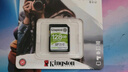 金士頓（Kingston）128GB SD存儲卡 U1 V10 相機內存卡 sd卡大卡 高速連拍 讀速150MB/s 曬單實(shí)拍圖