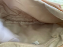 阿迪達斯 （adidas）三葉草系列  牛角包云朵包單肩包 KA9272沙色NS 曬單實(shí)拍圖