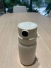 新安怡飛利浦指紋水杯 兒童學(xué)生上學(xué)專(zhuān)用 智能帶指紋解鎖保溫杯 【指紋解鎖+實(shí)時(shí)溫顯+316L不銹鋼】贈杯套 500ml 奶酪白 曬單實(shí)拍圖