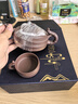 藏壺天下【七夕禮物】宜興正宗紫砂壺純手工竹節(jié)壺全手工名家功夫茶壺具套 步步高升 曬單實拍圖