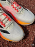 adidas ADIZERO BOSTON 12超輕緩震回彈馬拉松玻纖柱跑鞋阿迪達斯 象牙白/黑色/橙紅   42 曬單實(shí)拍圖