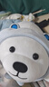 名創(chuàng  )優(yōu)品（MINISO）白熊趴姿公仔毛絨玩具抱枕靠墊臥室辦公室午睡枕生日禮物 升級版 曬單實(shí)拍圖