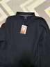 諾帝卡（NAUTICA）【火山巖】男裝25秋冬新款經(jīng)典百搭親膚保暖長(cháng)袖POLO男KE5301 藏青色4NV XL 曬單實(shí)拍圖