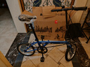 大行（DAHON）KT610折疊自行車(chē)16英寸單速男女學(xué)生上班上學(xué)城市通勤單車(chē) 消光藍 曬單實(shí)拍圖