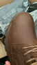 CAT卡特休閑皮鞋工裝鞋男鞋25秋新品防滑耐磨通勤鞋P726061O3AMC36 棕色 42 曬單實(shí)拍圖