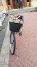 飛鴿（FLYING PIGEON）自行車(chē)成人通勤車(chē)自行車(chē)學(xué)生單車(chē)成人自行車(chē)通勤自行車(chē)城市公路車(chē) 標配藍|單速+雙碟剎+充氣胎+禮包 26寸|身高160-185cm 曬單實(shí)拍圖