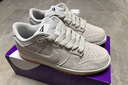 耐克（NIKE）官方SB DUNK LOW男女輕便滑板鞋秋季膠底低幫情侶HJ0367 100淡象牙白/淡象牙白/山峰白/白 43 曬單實(shí)拍圖