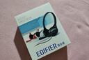 漫步者（EDIFIER） K550 頭戴式耳機耳麥 游戲耳機 電腦耳機  辦公教育 學(xué)習培訓 典雅黑色 曬單實(shí)拍圖
