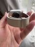 格匯品牌原裝適用蘋(píng)果iwatch S10表帶磁吸s9真皮手表帶Applewatch9/8/7/Ultra2/Se輕奢女款時(shí)尚ins腕帶 【奶杏色】荔枝紋折疊|磁吸扣便捷佩戴 適用iwatch10【42 曬單實(shí)拍圖