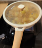 Amercook深煎鍋平底鍋不粘鍋無涂層鈦陶瓷鍋煎蛋烙餅牛排鍋電磁爐燃氣專用 曬單實拍圖
