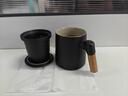 京東京造茶杯便攜式黑陶茶泡茶壺茶杯功夫茶具辦公杯隨身茶壺容量400ml 曬單實(shí)拍圖