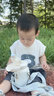 新安怡（AVENT）飛利浦新安怡兒童保溫杯大容量吸管水杯嬰幼兒園學(xué)生上學(xué)專用水壺 一杯雙蓋+吸管+杯套+背帶 570ml 曬單實(shí)拍圖