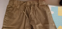 無(wú)印良品（MUJI）女式 水洗 平紋 短褲 休閑 褲子女款夏季款女裝中褲 外穿 米色5S M (160/66A) 曬單實(shí)拍圖