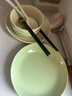 佩爾森碗盤(pán)餐具整套奶油風(fēng)家用小清新整套高顏值碗盤(pán)筷餐具整套 9件套 曬單實(shí)拍圖