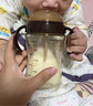 世喜奶瓶6個(gè)月以上寶寶ppsu仿母乳斷奶奶嘴嬰兒300ml帶重力球手柄 曬單實(shí)拍圖